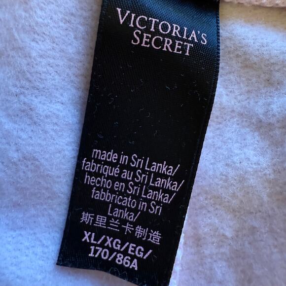 Victoria’s Secret Pull On Fleece Sweatpants w/Side Leg Graphic Size XL - Picture 6 of 10